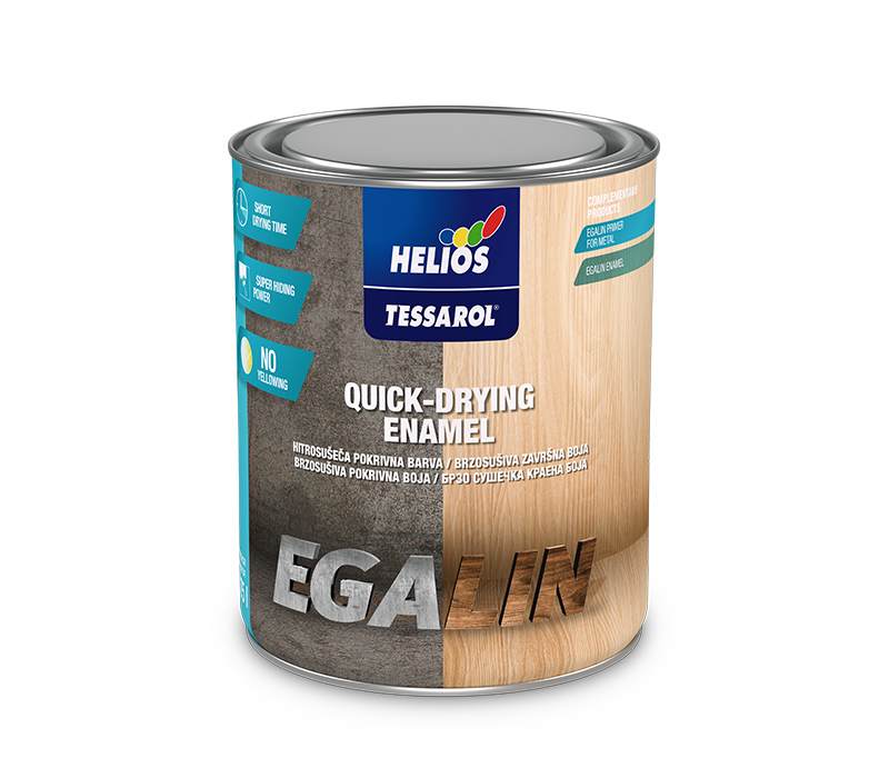 BOJA TESSAROL EGALIN ANTRACIT MAT RAL-7016 0,75L - BRZOSUŠIVA